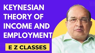 Keynesian Theory of Income and Employment [upl. by Attenod]