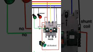 Mccb circuit breaker  mccb  mccb circuit breaker connection  mccb connection  mccb switch [upl. by Anilra77]