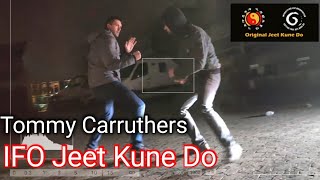 TOMMY CARRUTHERS IFO JEET KUNE DO STREET FIGHTING Shorts [upl. by Anileve653]