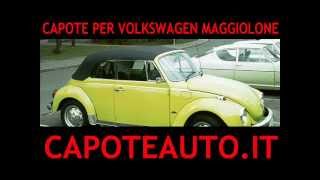 Capote cappotta Maggiolone Volkswagen auto cabrio epoca [upl. by Norej]