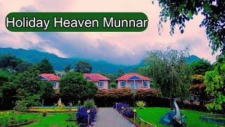 മൂന്നാർ റിസോർട്  Munnar Resort  Holiday Heaven Villas  4K UHD [upl. by Delija]