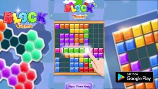 Block Gems Classic Block Puzzle Game [upl. by Ahsiya]