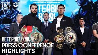 Press Conference Highlights  Riyadh Season Artur Beterbiev vs Dmitry Bivol [upl. by Kannry]