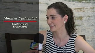 Entrevista a Maialen Eguiazabal cantinera de Ventas 2015  Txingudi Online [upl. by Noivax]