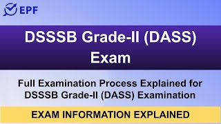 DSSSB Grade  II DASS  All exam details  Exam Pattern  Application process  Salary [upl. by Labana414]