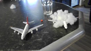 Qantas flight 32 stop motion [upl. by Parsaye919]