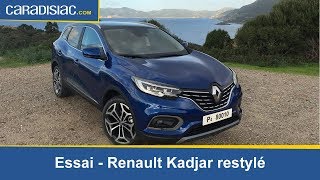 Essai  Renaut Kadjar restylé  revenir dans la course [upl. by Rimma]