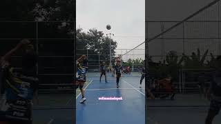 Smash bertubi tubuli shorts shortvideo volleyballshorts volleyball voliindonesia volimania [upl. by Ursulette785]