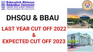 BBAU amp Dr Hari Singh Gour University Cutoff 2023  CUET PG Expected Cutoff 2023 [upl. by Eilahs]