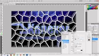 Photoshop Stained Glass Tutorial [upl. by Ealasaid]