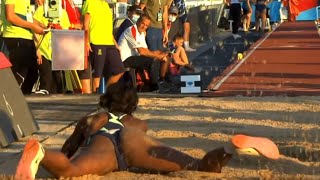 Khaddi Sagnia  Womens Long Jump  Sechseläutenplatz 2021 [upl. by Eisler773]