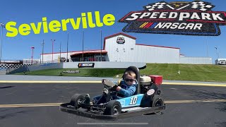 NASCAR SPEEDPARK  Sevierville Tennessee [upl. by Olnee]