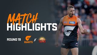 AFL Highlights R19 v Suns [upl. by Iridissa]