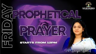 Friday Fasting Prayer Prophetical Live  Ps Divya David 1st Sep 23  SOW CHURCH Gachibowli Hyd [upl. by Adnaloy]