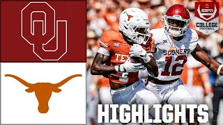 🚨 RED RIVER SHOWDOWN 🚨 Texas Longhorns vs Oklahoma Sooners  Full Game Highlights [upl. by Reichert]