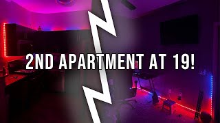 2ND APARTMENT AT 19  UNFURNISHED HOUSE TOUR🏡🔑SHORT VLOG [upl. by Darnoc]