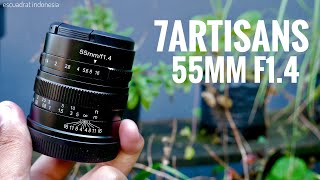 7artisans 55mm f14 indonesia [upl. by Ocsinarf]