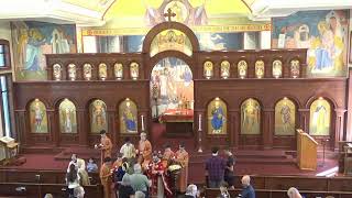 Orthros and Divine Liturgy for the Sunday after the Elevation of the Cross [upl. by Akiras]