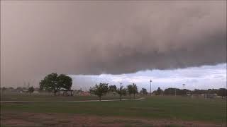 Severe Thunderstorm Muleshoe Texas [upl. by Rossy]