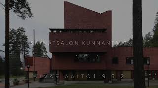 Alvar Aalto säynätsalo town hall アルヴァ・アアルト セイナッツァロ役場 [upl. by Damicke]