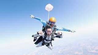 What to Expect about Skydiving for the First time ✈️ [upl. by Noslien]