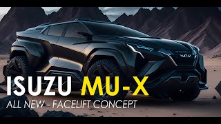 Isuzu MuX All New Facelift Concept Car AI Design [upl. by Farhi]