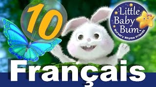 Chantons les chiffres 1 à 10  Comptines  LittleBabyBum [upl. by Wack]