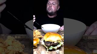 Shocking Mukbang Chilis BIG Smasher Burger Taste Test [upl. by Endo]