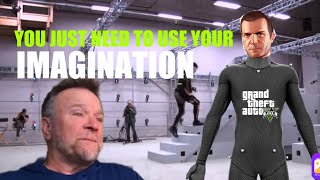 Inside Look Ned Luke on GTA 5 Motion Capture gta5 gta rockstar [upl. by Dyke]