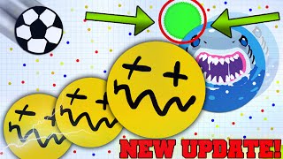 Agario  HUGE POPSPLIT  2 SERVER TAKEOVERS  AGARIO NEW UPDATE NO BOTS [upl. by Akerdal]