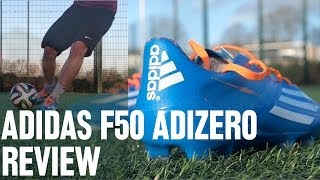 adidas F50 adiZero Samba IV Review  FootyBootscom Test [upl. by Zucker]