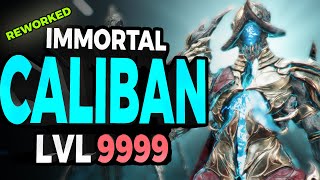 Immortal Caliban Build for Level 9999  Reworked Warframe [upl. by Yhprum]