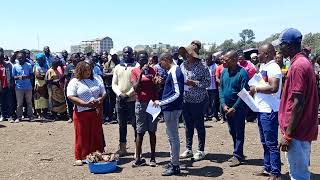 A WOMAN FROM EMBAKASI EAST TESTIFY HOW BABU OWINO HELP HER DURING BURSARY DISTRIBUTION [upl. by Ettenwad]