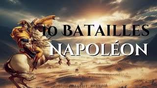 10 BATAILLES qui ont marqué LÈRE NAPOLÉONIENNE [upl. by Winchester816]