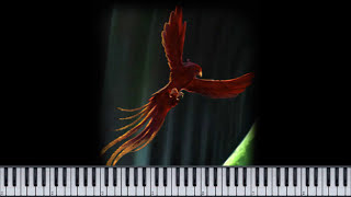 Harry Potter  Fawkes The Phoenix Piano Cover [upl. by Almund519]