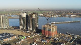 De Schans Ridderkerk nieuwbouw januari 2019 [upl. by Eno318]