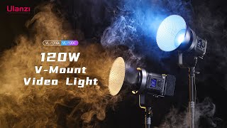 Introducing Ulanzi 120W Bicolor  RGB VMount Video Light [upl. by Parthen]