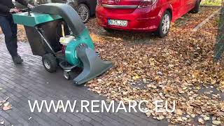 REMARC XP Laubsauger  Schnelle Fangsackentleerung  Zeit ist Geld  Leaf vacuum [upl. by Ferd]