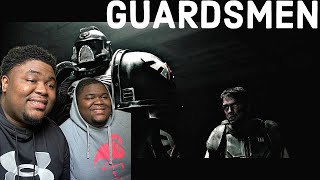 Twins React to GUARDSMAN  2018 WarHammer 40K REACTION [upl. by Banks]