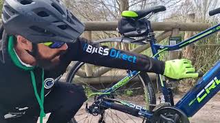 Fast ebike by E bikes Direct The Crussis eCross 16 Mens Hybrid Electric Bike 2021 Part 1 [upl. by Yarvis]