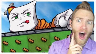 HE SAID A BAD WORD Reacting to quotMini Golf but its only Plinkoquot by SMii7Y [upl. by Peg59]