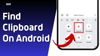 How To Find Clipboard On Android 2024 [upl. by Wesley]