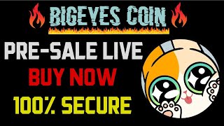 BIGEYES COIN  An Irresistibly Cute CommunityOwned Meme Token  100 Secure [upl. by Immac157]