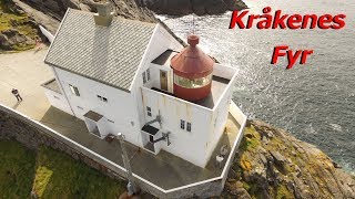 Tur til Kråkenes Fyr 25072018 inkl Dronefilm [upl. by Jehoash158]