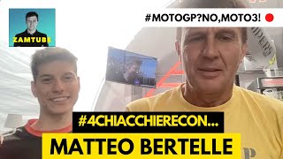 4chiacchierecon Matteo Bertelle [upl. by Elihu]