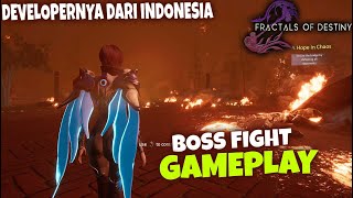 Boss Fightnya SERUUUU  Fractals of Destiny Demo Gameplay [upl. by Weathers]