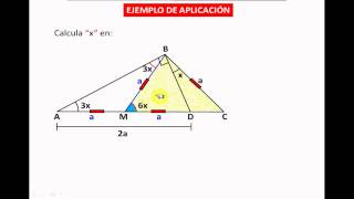 TEOREMA DE LA MEDIANA RELATIVA A LA HIPOTENUSA [upl. by Eneryc]