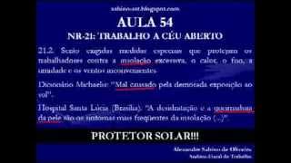 Vídeo Aula 54 NRs 20 21 e 23 [upl. by Nnil]