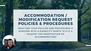 BlueDAG Accessibility Minute ADA Title II  Accommodations amp Modifications Overview [upl. by Hanaj]