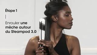 TUTO STEAMPOD 30  Réalisez votre LOOK WAVY facilement avec Crystal [upl. by Phail]